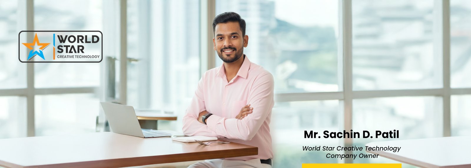 Sachin D Patil-Owner World Star Creative Technology, Kolhapur